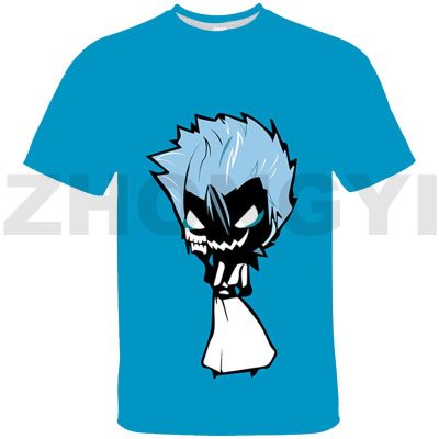 แฟชั่น 3D พิมพ์ Bleach เสื้อยืดผู้หญิงการ์ตูนกราฟิกเสื้อ T เด็ก Anime Street เสื้อผ้า TOP PLUS ขนาด O-Neck Tees