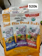 Hạt tổng hợp, trái cây sấy hữu cơ Nature s Garden Trail Mix Snack Packs