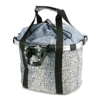 Bicycle Front Basket Bike Dog Carrier Pouch MTB Cycling Handlebar Tube Hanging Basket 2in1 Detachable Fold Baggage Bag 3KG Load