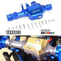 GPM 1/10 TRX4 82056-4อุปกรณ์เสริมสำหรับรถปีนเขากล่องเกียร์โลหะอลูมิเนียมด้านหน้า TRAXXAS