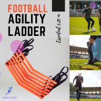 KIPSTA บันไดฝึกความคล่องตัว รุ่น Essential ยาว 3.20 ม. (สีส้ม) ( Essential 3.20 m Football Agility Ladder - Orange ) ประตูฟุตบอล ฟุตบอล ฟุตซอล  Football Futsal Balls ลูกบอล