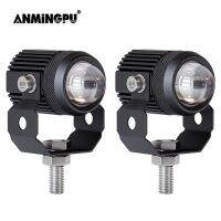 Anmingpu ไฟเวิร์กไลท์2ชิ้นสำหรับแท่ง Led รถออฟโรดไฟฟ้ากระแสตรง60วัตต์9v3ไฟหน้ารถจักรยานยนต์ไฟสปอตไลท์กันน้ำ