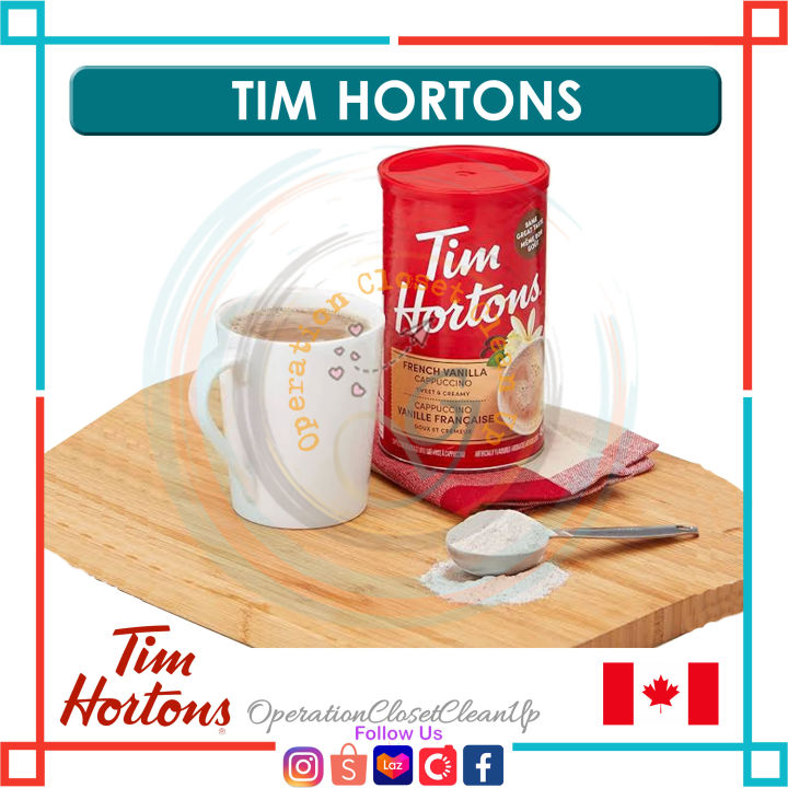 Tim Hortons Cappuccino vanille française - 454 g