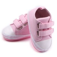 Boys Girls Toddler Shoes Kids Buckled Solid Canvas Casual Sneakers Sandals