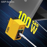 Fadads 100W Type C GaN ชาร์จเร็ว4.0 3.0อะแดปเตอร์ USB สำหรับที่ชาร์จยูเอสบีipad iPhone 15หัวเว่ย