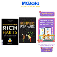 Sách - Combo Rich Habits Thói quen người thành và Rich Habits