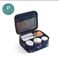 Travel Makeup Bag กระเป๋าเครื่องสำอางพิมพ์ลายแฟชั่น กันน้ำ หญิง ความจุ การเก็บรักษา Travel Makeup Bag storage girl organizer big capacity