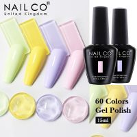 Nail Co Spring Series Pink Blue Green Soak Off For Nails Art Gel Varnish Top Coat UV Led Lamp Nail Gel Semi Permanent Gel