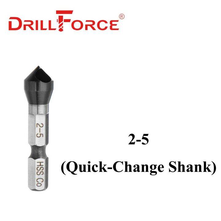 2023ใหม่-เครื่องมือ-drillforce-ดอกสว่านเจาะอ่างเคาน์เตอร์-hssco-m35โคบอลต์-deburring-90องศาการลบมุมลบมุมชนิดหลุมตัด-2-5-10-10-10-15