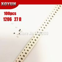 100PCS 1206 SMD Resistor 1% 27 ohm chip resistor 0.25W 1/4W 27R