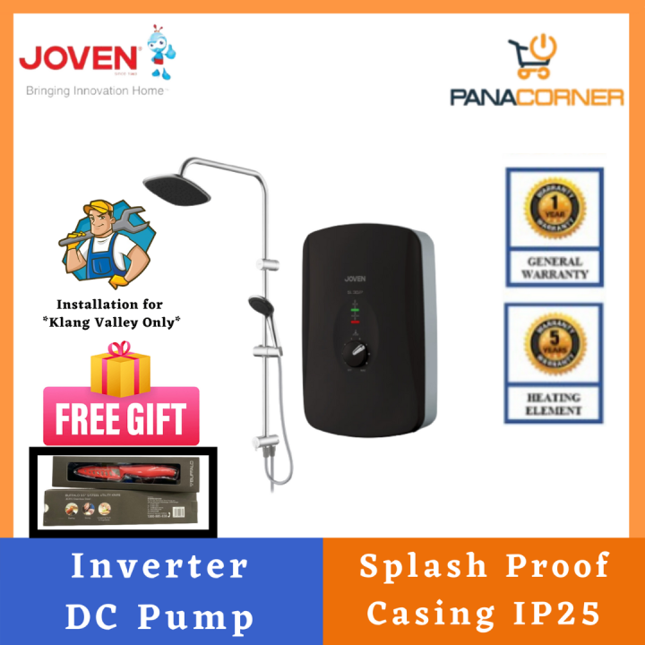 Joven SL30 Series (NEW) Instant Shower Water Heater with INVERTER DC ...