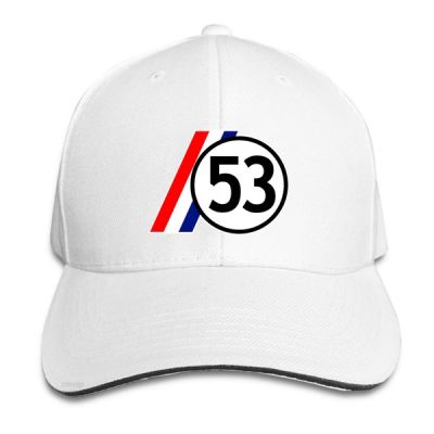 2023 New Fashion  fashion Herbie 53 Car  Unisex MenS Cotton Baseball Caps Golf Hats Sports Outdoors Snapback Hat Fashion，Contact the seller for personalized customization of the logo
