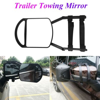 Car Towing Mirror Adjustable Dual Extension Mirrors Long Arm Wing Mirrors for RV Caravan Trailer Truck Camper