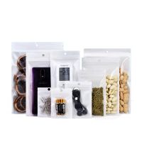 【jw】❡  1000Pcs Tear Zip Lock Reusable Storage Pouches Plastic Grip Nuts Food with Hole