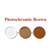 1.56 1.61 1.67 Index Aspheric Photochromic Lenses Colored Gray Brown CR-39 Resin Myopia Prescription Glasses Lens