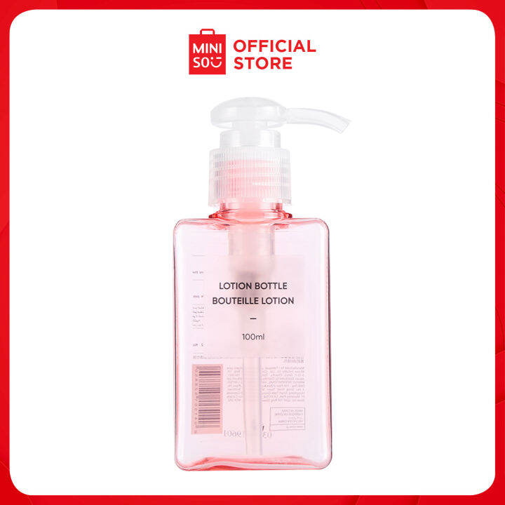 MINISO Lotion Bottle 100ml Pink Lazada PH