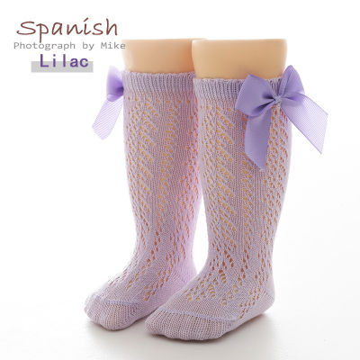 5 Pairslot socks for kids 0-7 Years Breathable Fishnet Kids Socks Girls Cotton High Socks Lace Fish Net Vintage knee socks