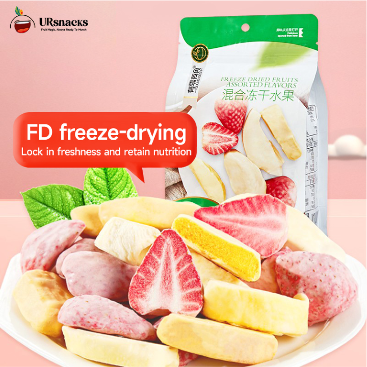 [FS] Freeze Dried Fruit healthy strawberry,durian,mango mixed fruits