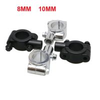 ✲℗ Motorcycle Bike 7/8 22mm Handle Bar Mirror Mount Holder Clamp Adaptor 8MM / 10MM Thread For Honda Kawasaki Yamaha Harley