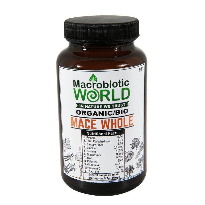 premium-organic-mace-whole-ผงจันทร์เทศ-50g