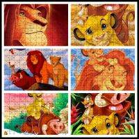 {Su กระเป๋าเดินทางและกระเป๋า} 1000ชิ้นต่อจิ๊กซอว์กระดาษปริศนา Lion King เพื่อการศึกษาฉลาดย่อยสลาย Diy ของขวัญของเล่นเกมปริศนาขนาดใหญ่