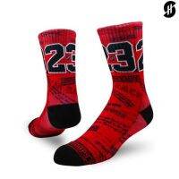 Stayhoops - ถุงเท้าแฟชั่น - Mj 23 Fullprint Sock