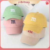 หมวกแก๊ป J-BRITNEY ตัว M แบบลำลองสำหรับเด็กสี่ฤดูสีทึบหมวกเบสบอลเด็กฤดูใบไม้ผลิฤดูร้อน