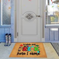 [A VOGUE] Back To SchoolDoor Mat Bathroom Welcome Floor Door Mat Floor MatFirst Day OfFloor Mat PRE K MAT