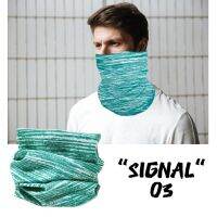 ผ้าบัฟ ผ้าปิดจมูก รุ่น "Signal 03" ผ้าบัฟกันแดด ZZ ผ้าบัฟกันuv ผ้าบัฟกันฝุ่น  ผ้าโพกหัว ผ้าบัฟใส่วิ่ง ผ้าบัฟขี่มอไซ ผ้าบัฟผู้หญิง ผ้าโพกหัวผู้