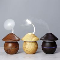 Mini Multi-Function Usb Portable Mushroom Night Light Fan Humidifier