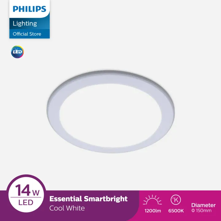 Philips Lampu Downlight DN027B LED12/CW D150 RD Putih | Lazada Indonesia