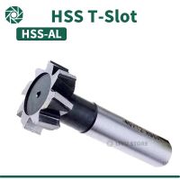 T Slot Milling Cutter สําหรับโลหะ HSS Woodruff Key Seat Router Bit Thickness 1-12mm Diameter 8-50mm