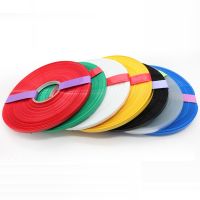 3/20/50Meter-Width 9mm PVC Heat Shrink Tube Dia 5mm แบตเตอรี่ลิเธียมฟิล์มฉนวน Wrap Case Pack สายปลอกสายเคเบิลที่มีสีสัน