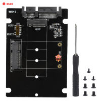 การ์ดอะแดปเตอร์โซลิดสเตทไดรฟ์ MSATA M.2เป็น SATA III Dual Interface Universal Ssd Hard Disk Adapter Card