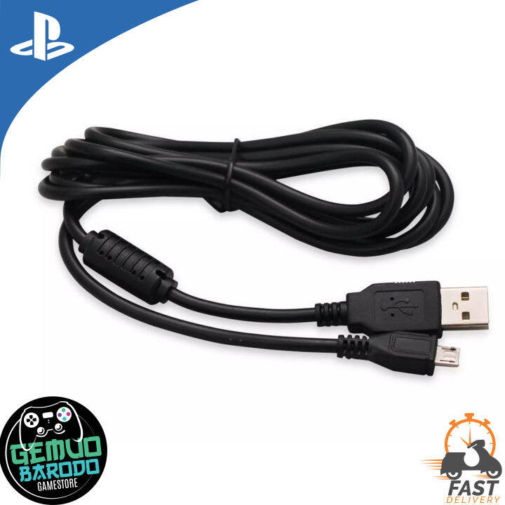 PS4 Playstation Dualshock 4 USB Charging Cable (OEM) Lazada