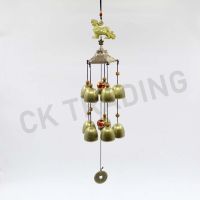 CKBEDROOM 0028 ระฆังลม กระดิ่งลม กระดิ่งปี่เซียะ 10 ลูกโมบายลม วินเทจ Wind Chimes Vitage