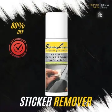 PREMIUM Original Sticker REMOVER Spray and Lifter 450ML- Surface Safe  Adhesive Remover Safely Removes Stickers Labels Decals Residue Tape Chewing  Gum Grease Tar Crayon Glue MONEY BACK GUARANTEE