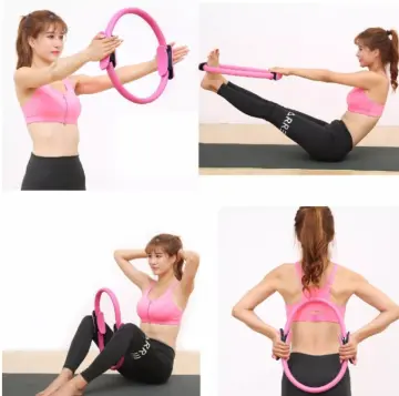 38CM Professional Yoga Circle Pilates Sport Magic Ring Women Fitness  Kinetic Resistance Circle Gym Workout Pilates Accessories