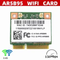 Atheros AR5B95 AR9285 802.11B/G/N 150Mbps Half Mini PCI-E WiFi Wireless Card For Lenovo IdeaPad Z380 Z385 Z580 Z585 G555 G560