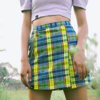 Kotcher Pha Khao Ma Mini Skirt กระโปรงผ้าขาวม้าทอมือ 5สี