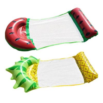 Inflatable Pool Float Mat Floating Lounge Raft Float Raft Inflatable Pool Floats Fruit Theme PVC Inflatables Pineapple Strawberry Beach for Swimming Pool Water Park Outdoor Game fabulous