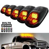 ✉❉ New Smoked 5 Pcs 12 LED Vehicle Car Cab Roof Running Marker Lights for Truck SUV Off Road Set Bulb Lamp Car Styling