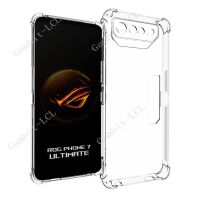 สำหรับ ASUS ROG โทรศัพท์ 7 Ultimate Phone7 6.78 "2023 กลับผู้ถือแหวนวงเล็บเคสโทรศัพท์สมาร์ทโฟน TPU ซิลิโคนอ่อน