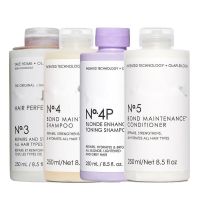 Olaplex ครีมนวดผม No.3/4/4P/5การทำความสะอาดแชมพูฟื้นฟูเส้นผมเสียหายสำหรับผมทุกประเภทดูแลเส้นผมอย่างมืออาชีพ250Ml