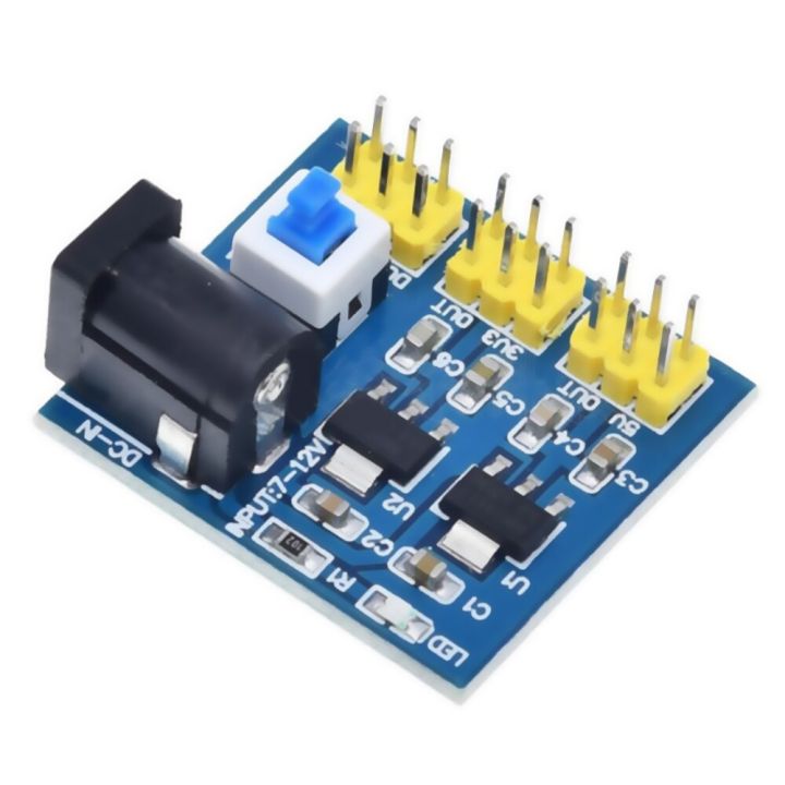 wireless-dc-dc-12v-ถึง3-3v-5v-buck-step-down-โมดูลจ่ายไฟสำหรับ-arduino-100-ยี่ห้อและ