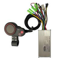 36V 48V 500W/750W 22A Electric Scooter Controller with LCD Display Thumb Throttle for Ebike Electric Scooter Accessories Kits