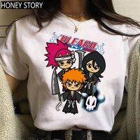 Bleach Ichigo Graphic Tees Japanese Anime T Shirt Kawaii Death Note Cartoon Tshirt Tee