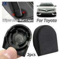 2X Front Windscreen Wiper Arm Nut Cap Bolt Cover For Toyota Corolla E150 E160 Verso Yaris Auris OE# 8529213010 Car Accessories Windshield Wipers Washe