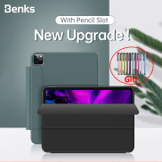Nắp Gập Cảm Biến Từ Benks Vỏ Ốp iPad Pro 12.9Inch 11 Inch 2020 11 Inch
