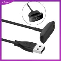 VHOIC สากลสากลสากล ที่ชาร์จ USB แฟชั่นสำหรับผู้หญิง แบบพกพาได้ สายชาร์จไฟ เครื่องติดตามการออกกำลังกาย แท่นชาร์จไฟ สำหรับ Fitbit Charge 6 5 ที่ชาร์จที่ชาร์จ